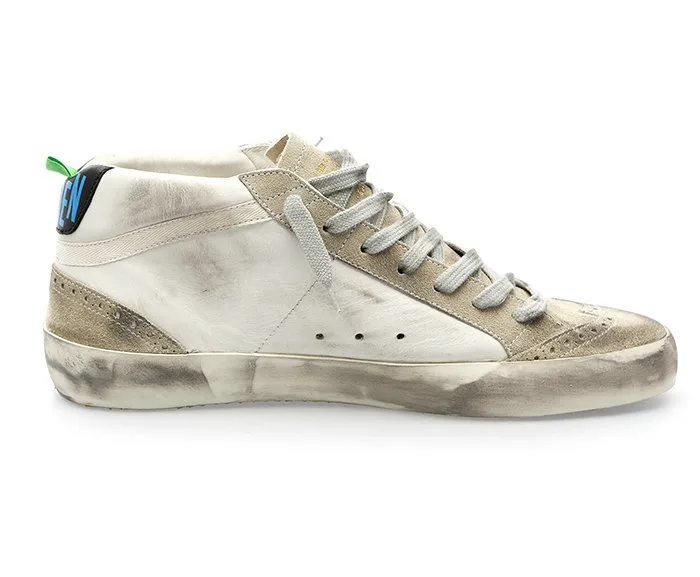 Golden Goose Golden Goose Mid Star - White 手工鞋 高级定制 情侣款 34-46 “White Gold” — photo 8 of 12