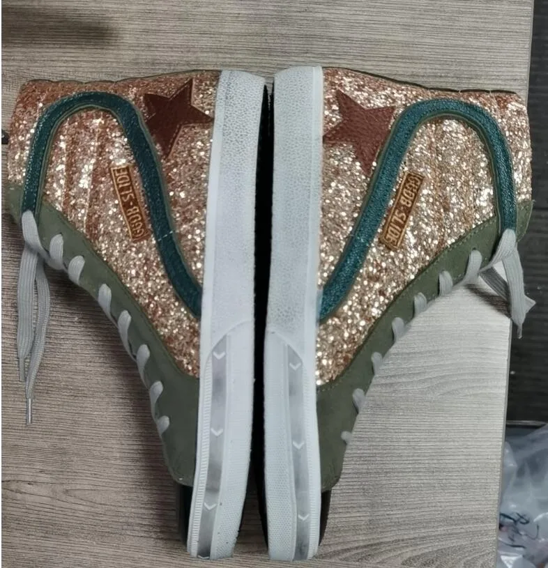 Golden Goose Golden Goose Slide Glitter “Gold” — photo 2 of 13