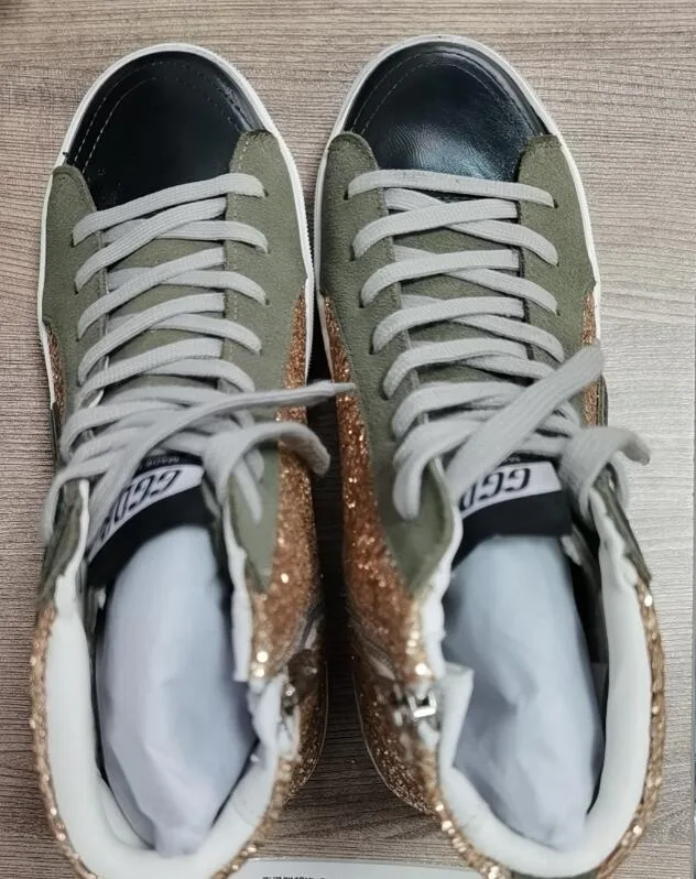 Golden Goose Golden Goose Slide Glitter “Gold” — photo 4 of 13