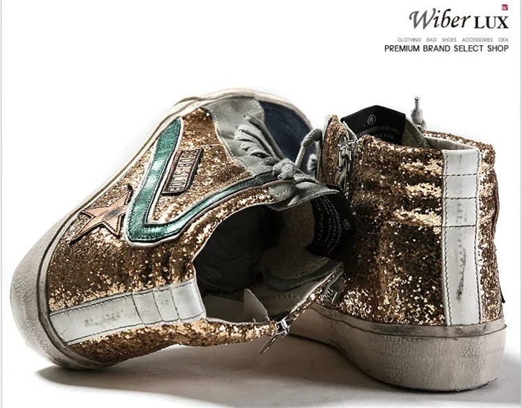 Golden Goose Golden Goose Slide Glitter “Gold” — photo 9 of 13