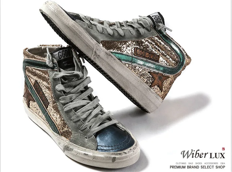 Golden Goose Golden Goose Slide Glitter “Gold” — photo 11 of 13