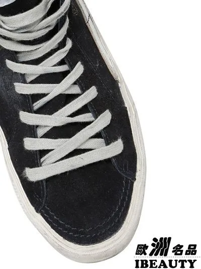 Golden Goose Golden Goose Slide -black Jeans手工鞋 高级定制 情侣款 34-4 “Black Gold” — photo 4 of 5