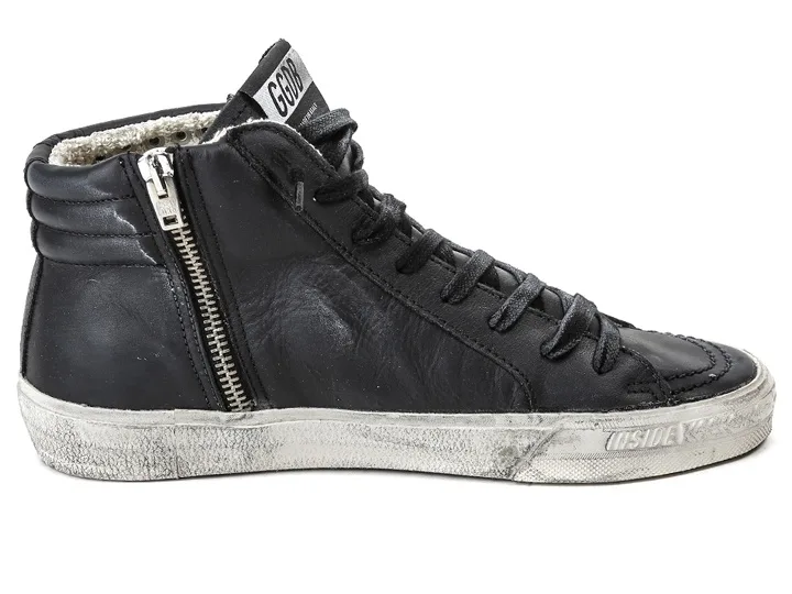 Golden Goose Golden Goose Slide -black 手工鞋 高级定制 情侣款 34-46 “Black Gold” — photo 1 of 10
