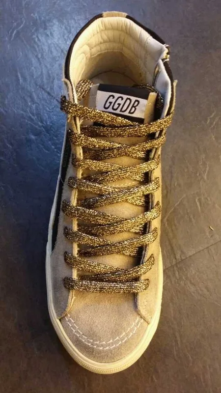Golden Goose Golden Goose Slide -brown Gold Tie 手工鞋 高级定制 情侣款 “Gold Brown” — photo 1 of 6
