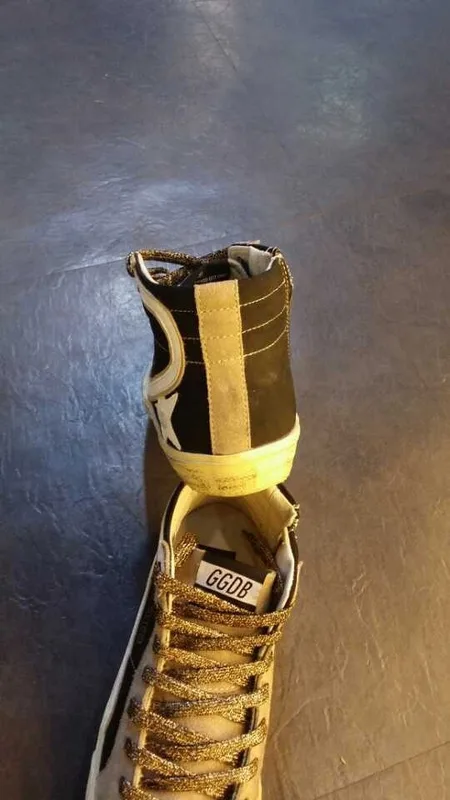 Golden Goose Golden Goose Slide -brown Gold Tie 手工鞋 高级定制 情侣款 “Gold Brown” — photo 6 of 6