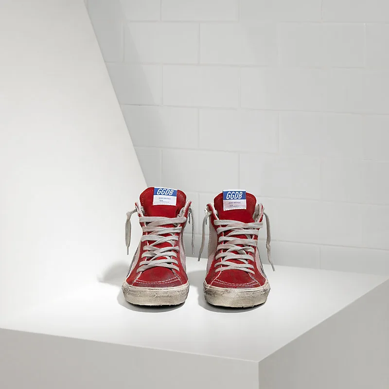 Golden Goose Sneakers Slide “Silver Red” — photo 3 of 4