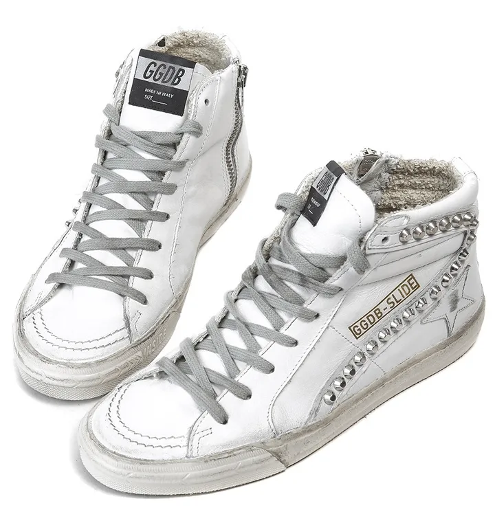 Golden Goose Golden Goose Slide -white 手工鞋 高级定制 情侣款 34-46 “White Gold” — photo 2 of 10