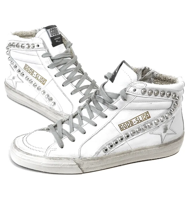 Golden Goose Golden Goose Slide -white 手工鞋 高级定制 情侣款 34-46 “White Gold” — photo 4 of 10