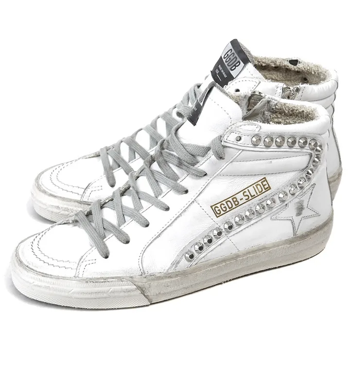 Golden Goose Golden Goose Slide -white 手工鞋 高级定制 情侣款 34-46 “White Gold” — photo 6 of 10