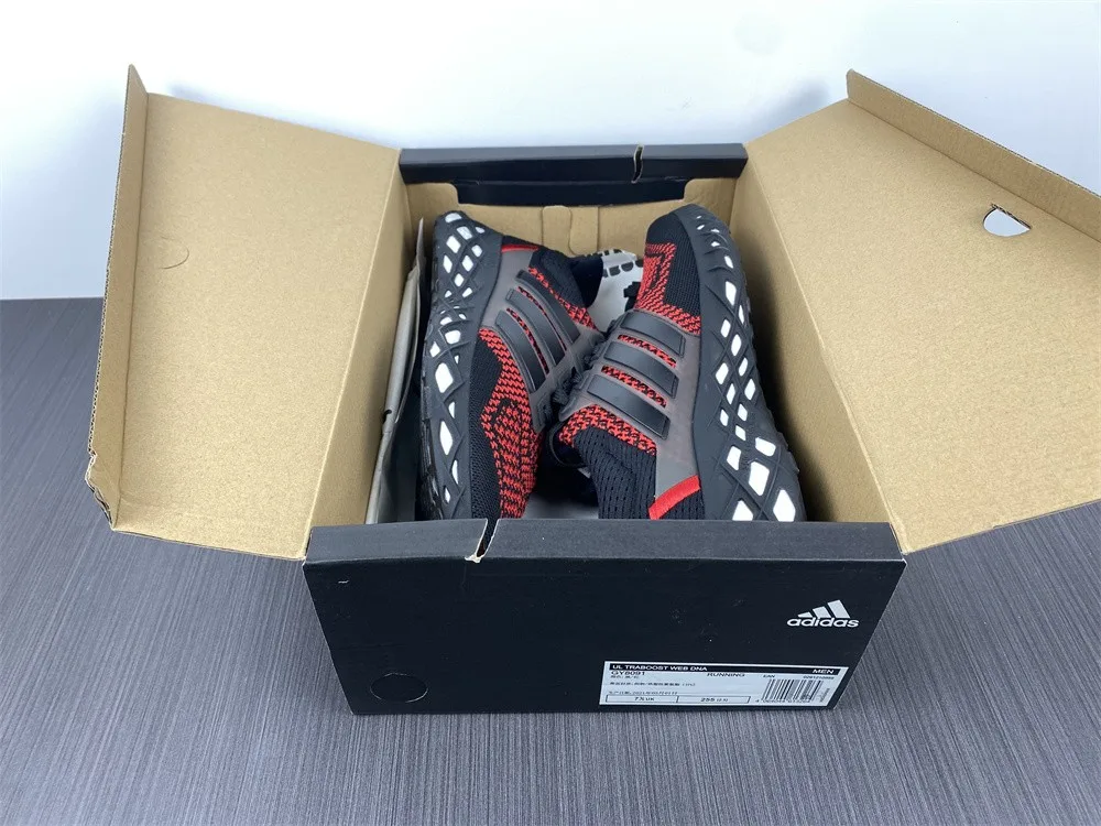 Adidas UB DNA Ultra Boost Web X4 “Black Red” — photo 1 of 19