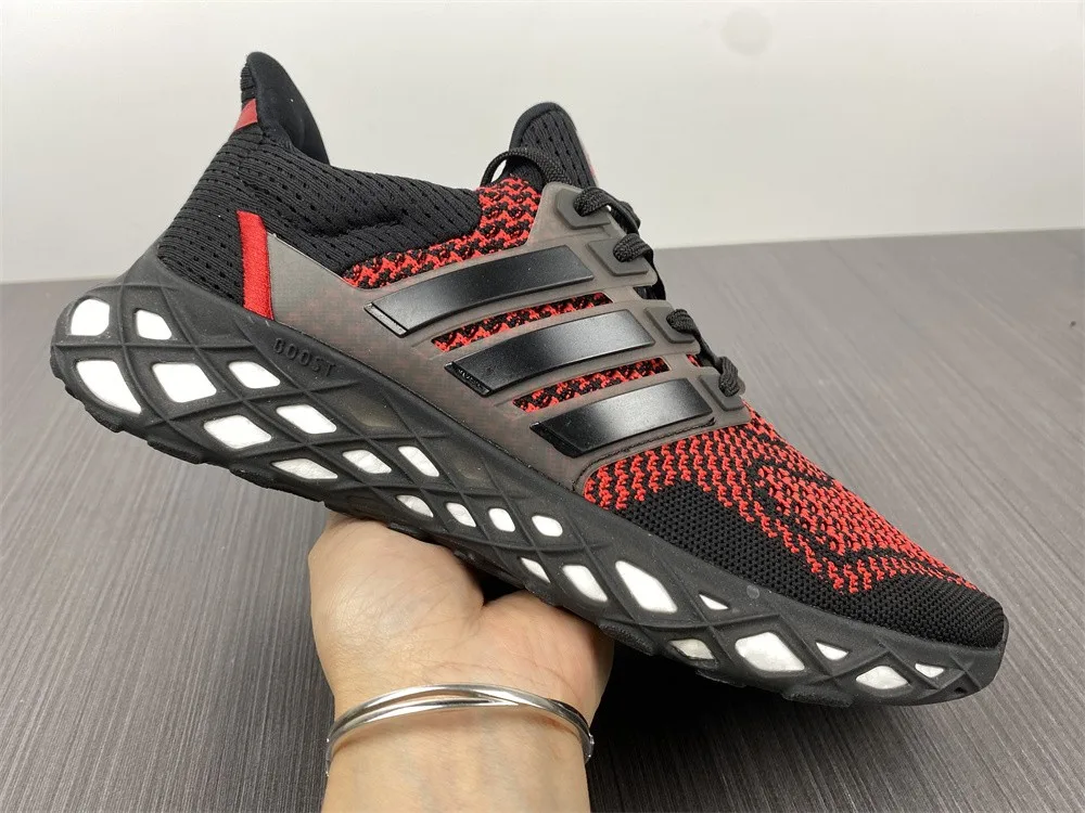 Adidas UB DNA Ultra Boost Web X4 “Black Red” — photo 6 of 19