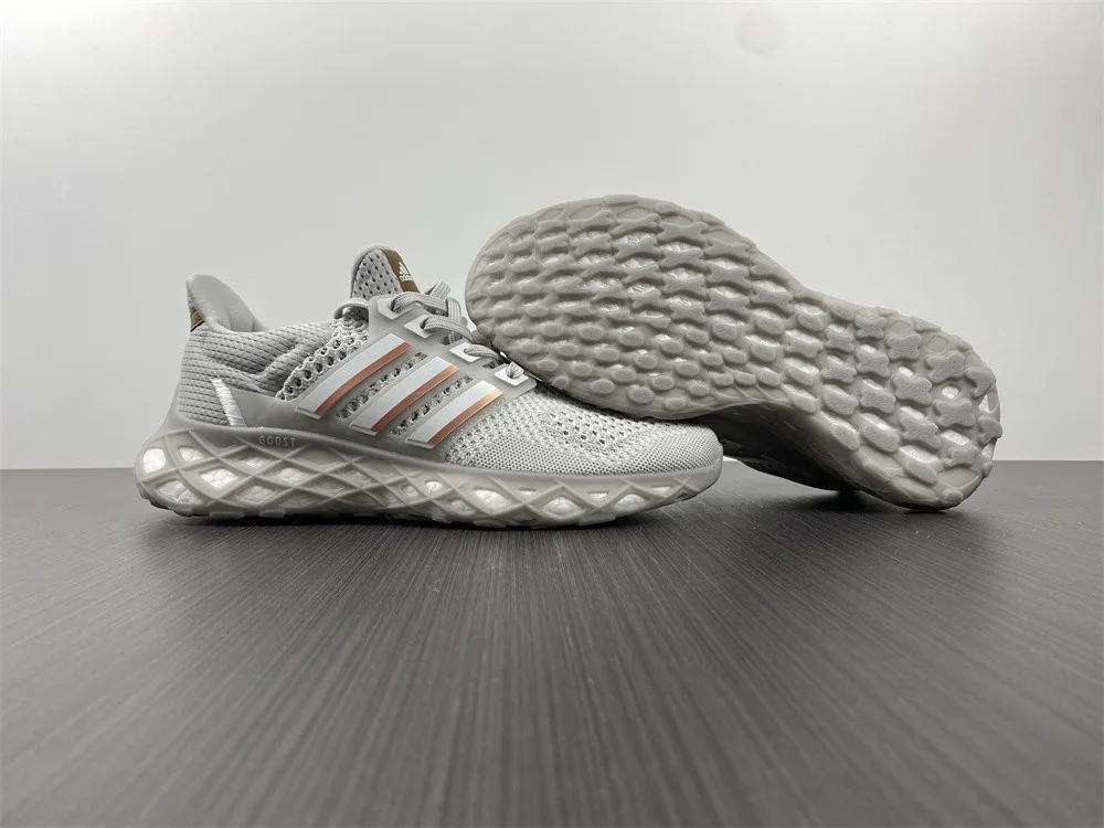 Adidas X4 Ultra Boost DNA Web Black Red UB 8.0 “Grey Gold” — photo 14 of 16
