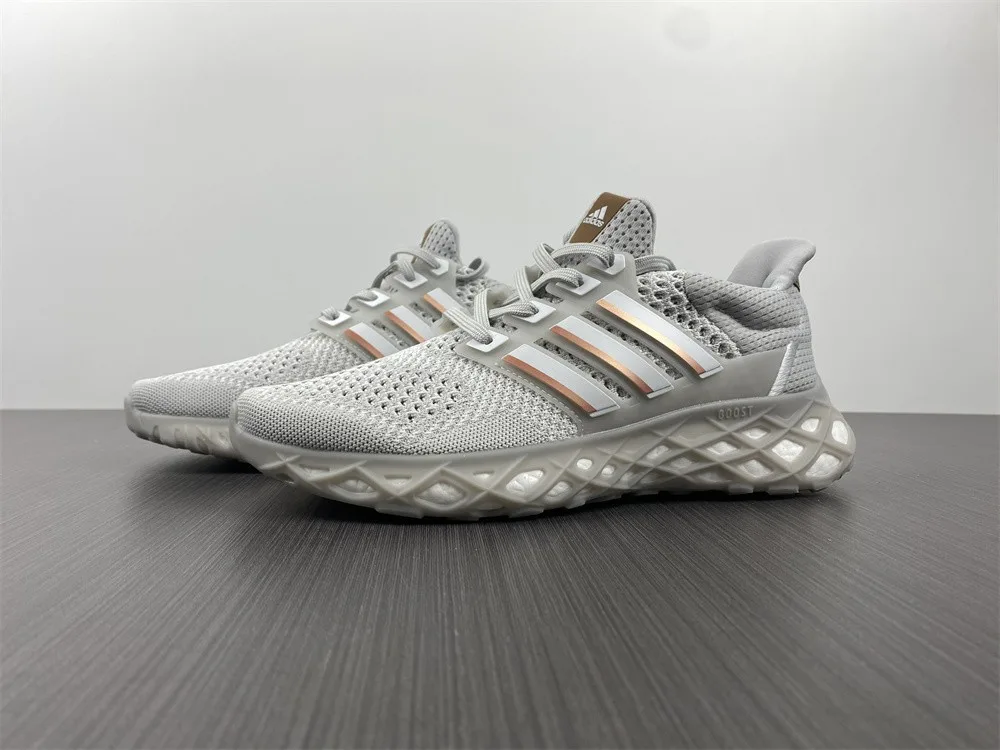 Adidas X4 Ultra Boost DNA Web Black Red UB 8.0 “Grey Gold” — photo 16 of 16