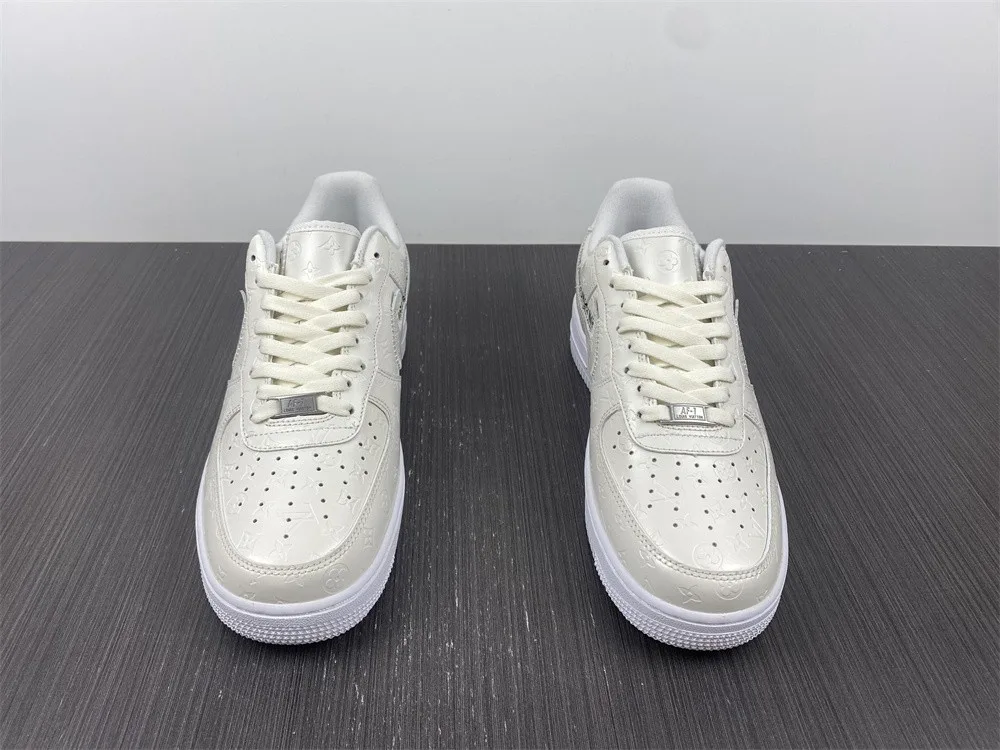 Louis Vuitton x Nike Air Force 1 Low “Cream White Black” — photo 6 of 18