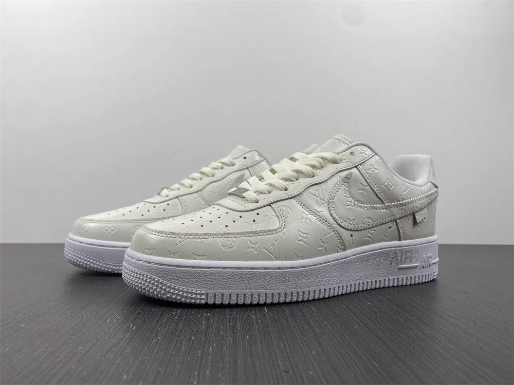 Louis Vuitton x Nike Air Force 1 Low “Cream White Black” — photo 7 of 18