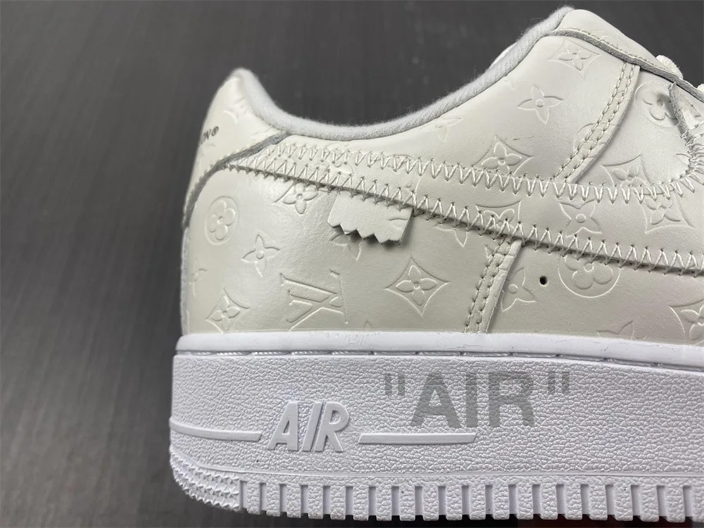 Louis Vuitton x Nike Air Force 1 Low “Cream White Black” — photo 10 of 18
