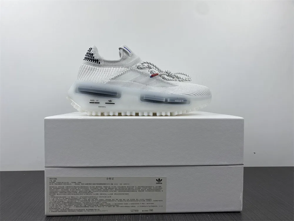 Adidas X4 NMD S1 Cloud White “Full White” — photo 3 of 18