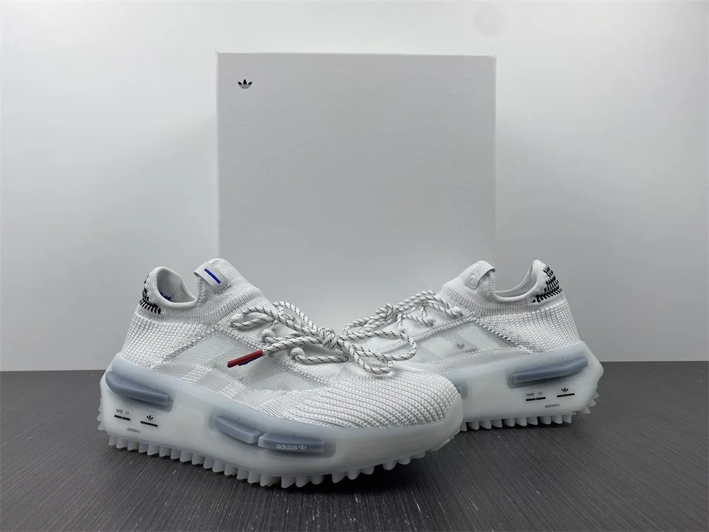 Adidas X4 NMD S1 Cloud White “Full White” — photo 6 of 18