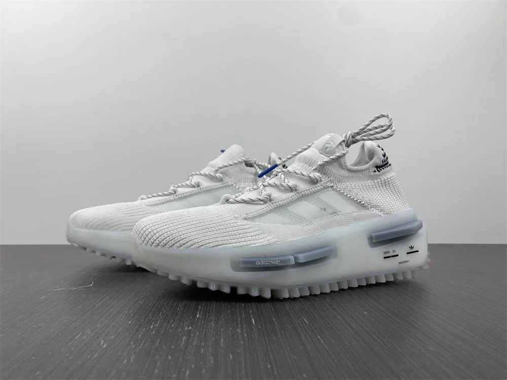 Adidas X4 NMD S1 Cloud White “Full White” — photo 8 of 18