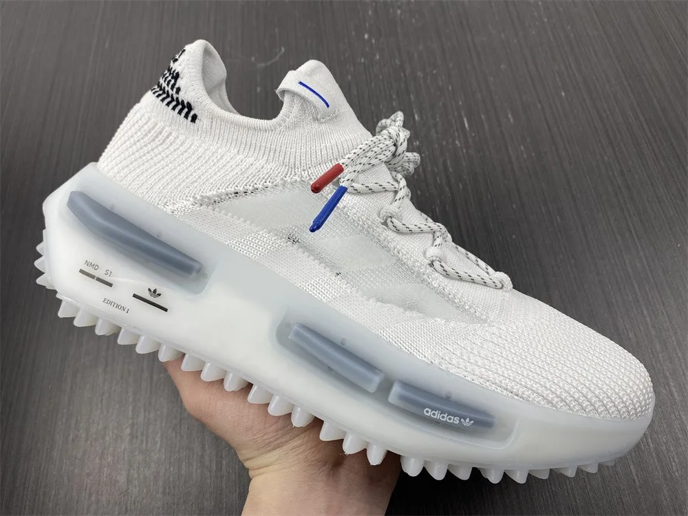 Adidas X4 NMD S1 Cloud White “Full White” — photo 10 of 18