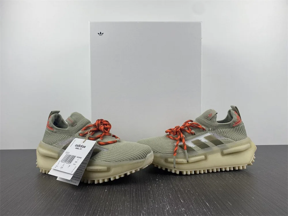 Adidas X4 NMD S1 “Beige White Brown” — photo 5 of 17