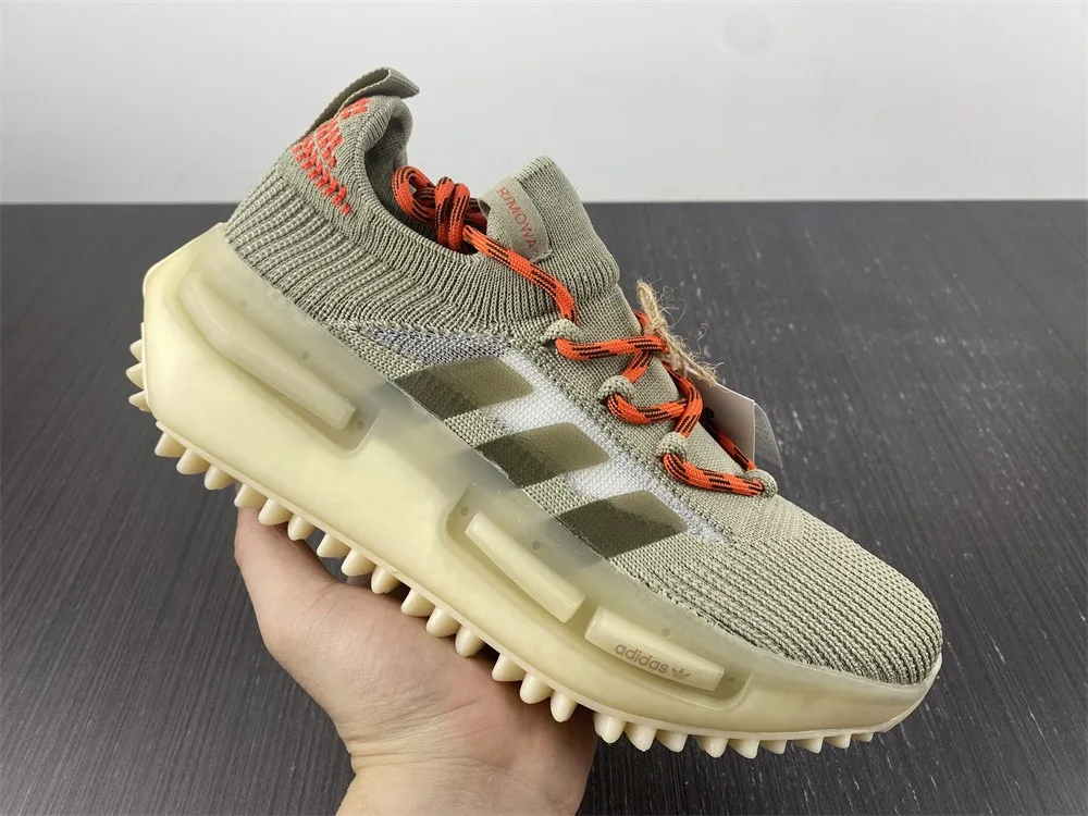 Adidas X4 NMD S1 “Beige White Brown” — photo 9 of 17