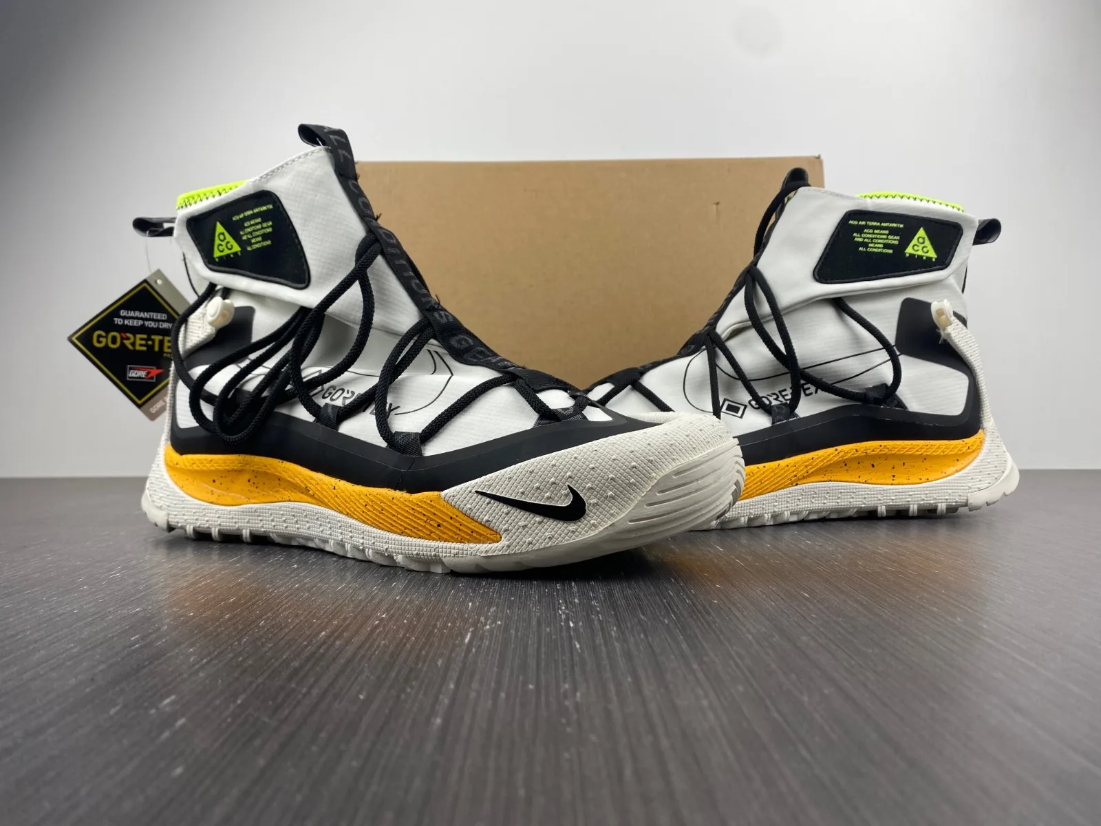 Nike ACG Air Terra Antarktik “White Black Yellow” — photo 9 of 13