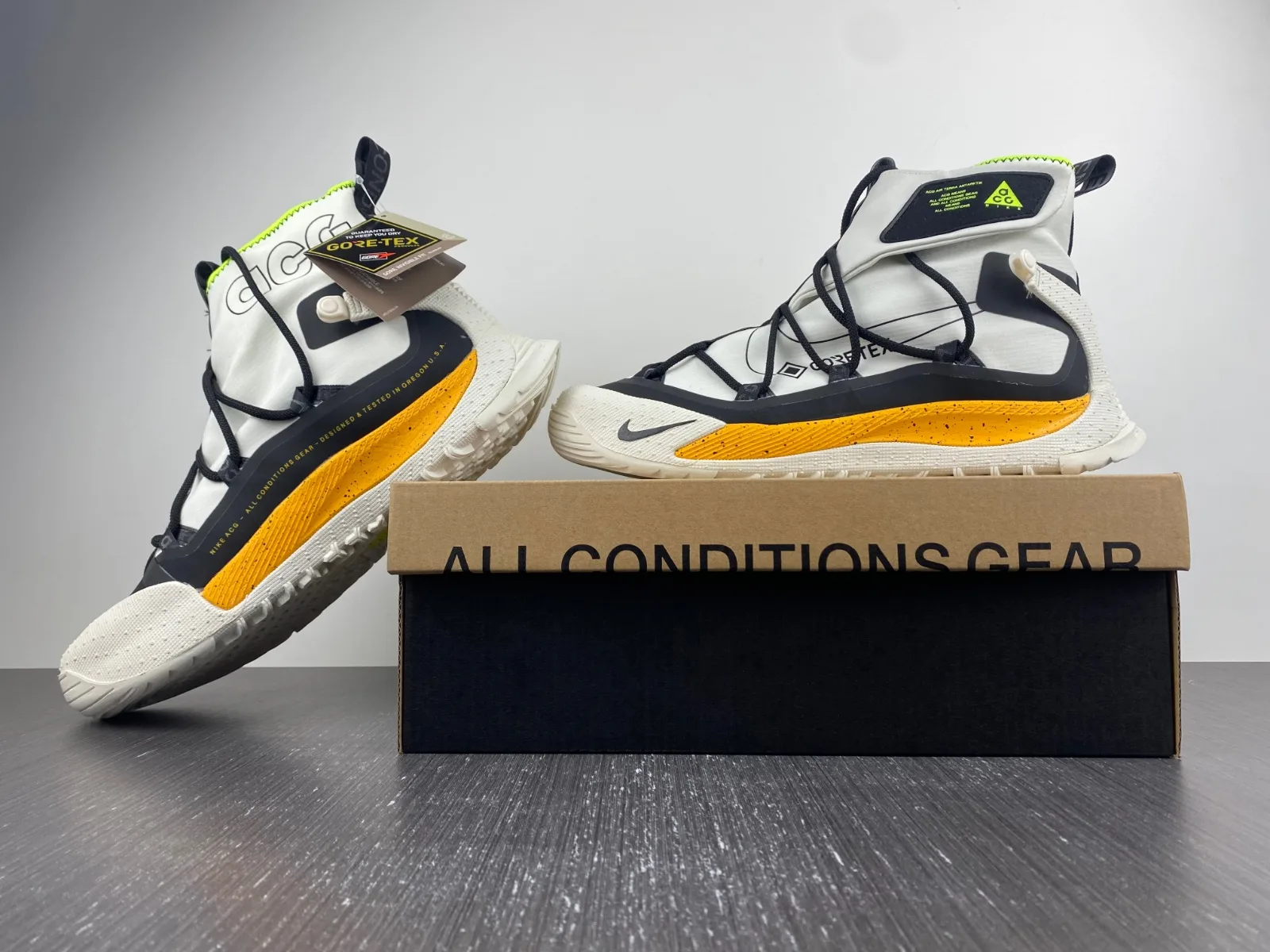 Nike ACG Air Terra Antarktik “White Black Yellow” — photo 10 of 13