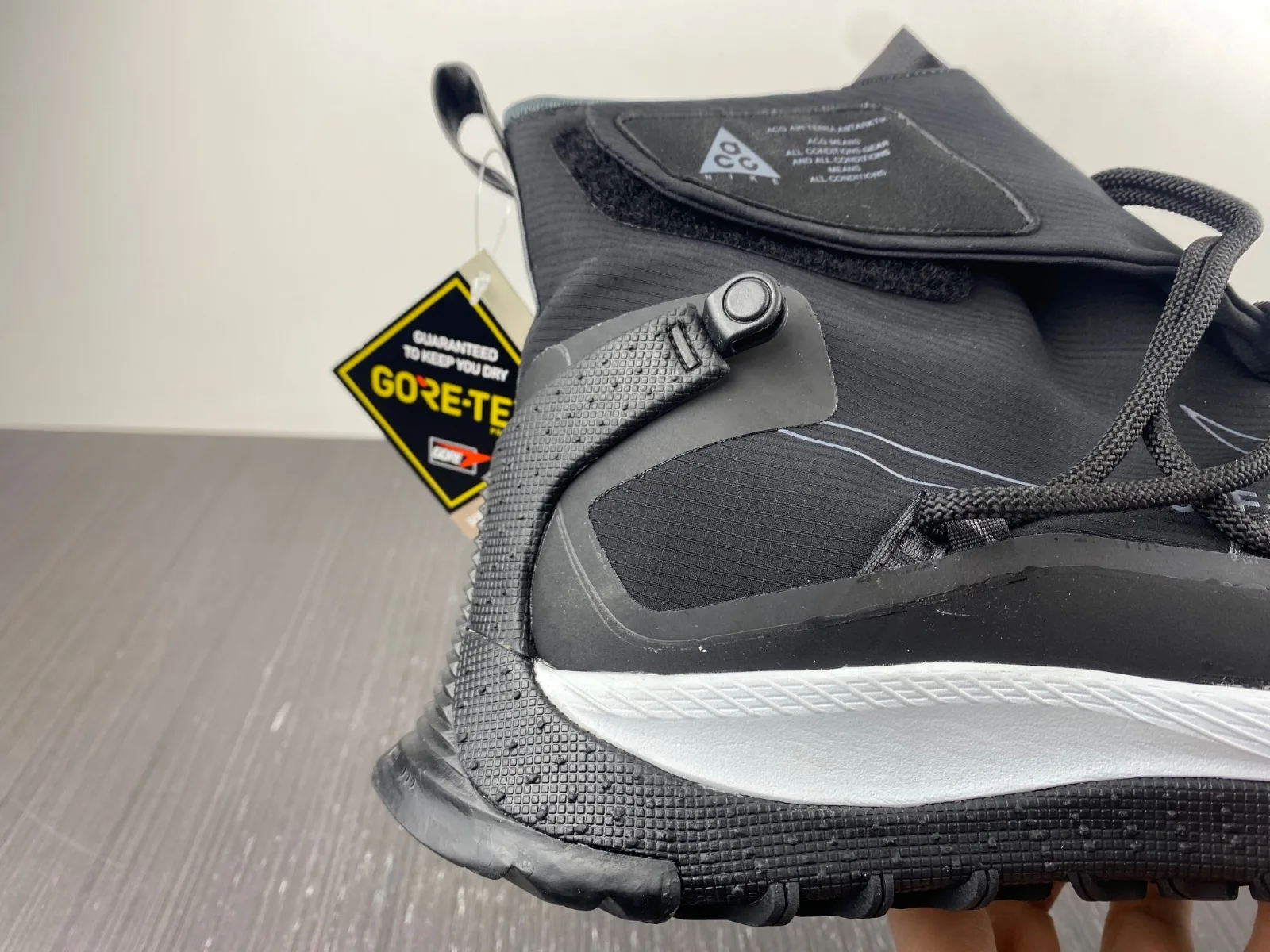 Nike ACG Air Terra Antarktik “Full Black White” — photo 10 of 18