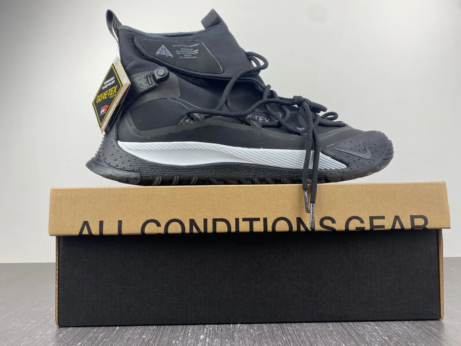 Nike ACG Air Terra Antarktik “Full Black White” — photo 16 of 18