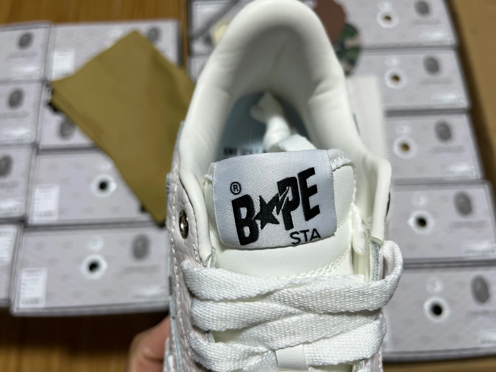 BAPE STA “White Croc” — photo 5 of 28