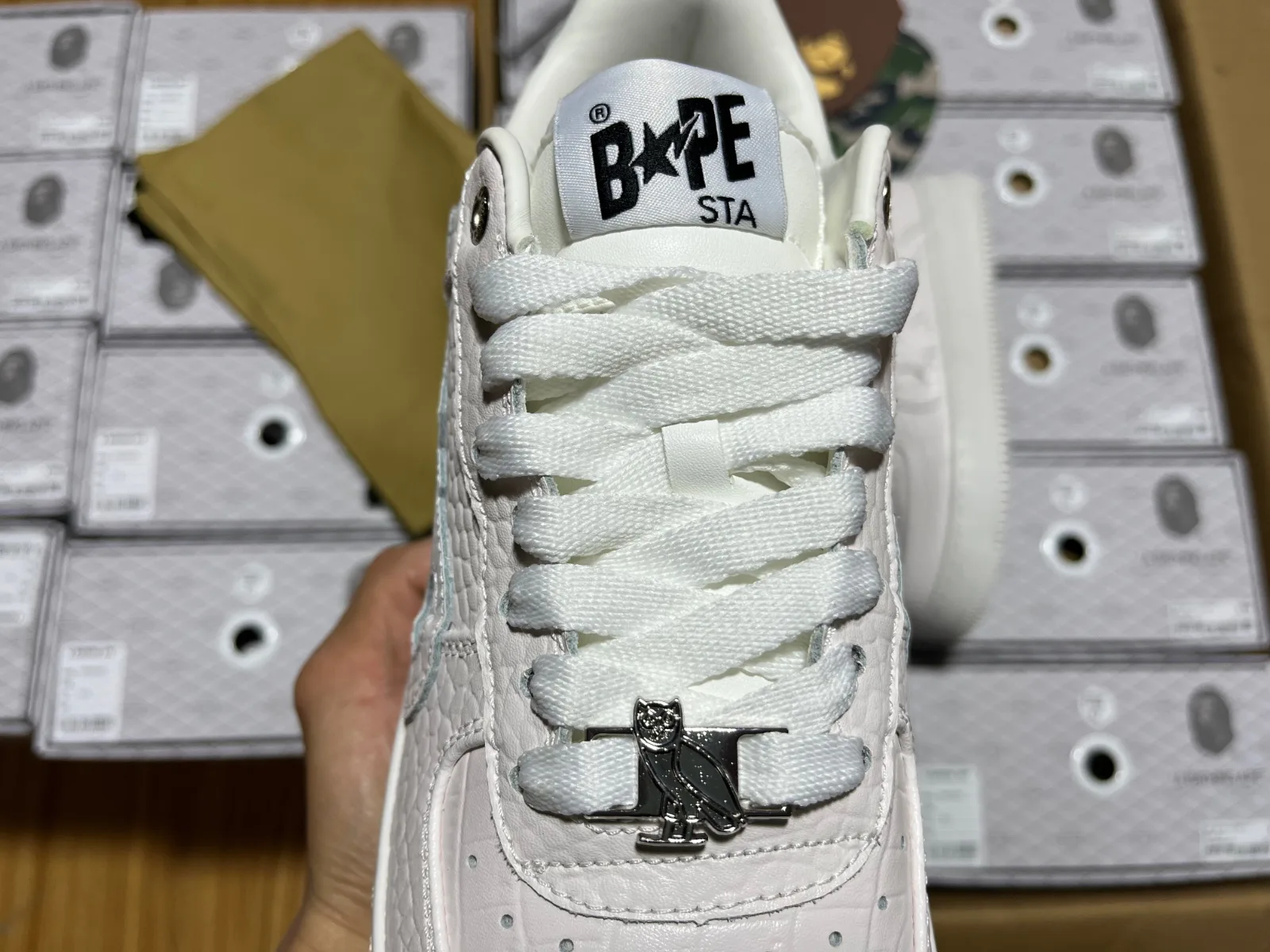 BAPE STA “White Croc” — photo 6 of 28