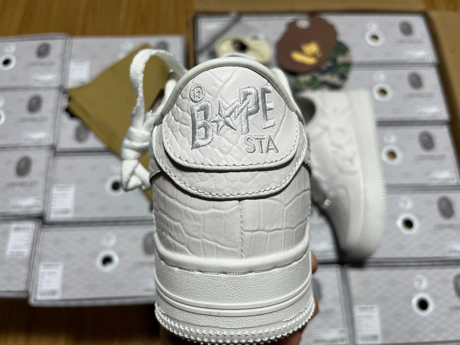 BAPE STA “White Croc” — photo 9 of 28