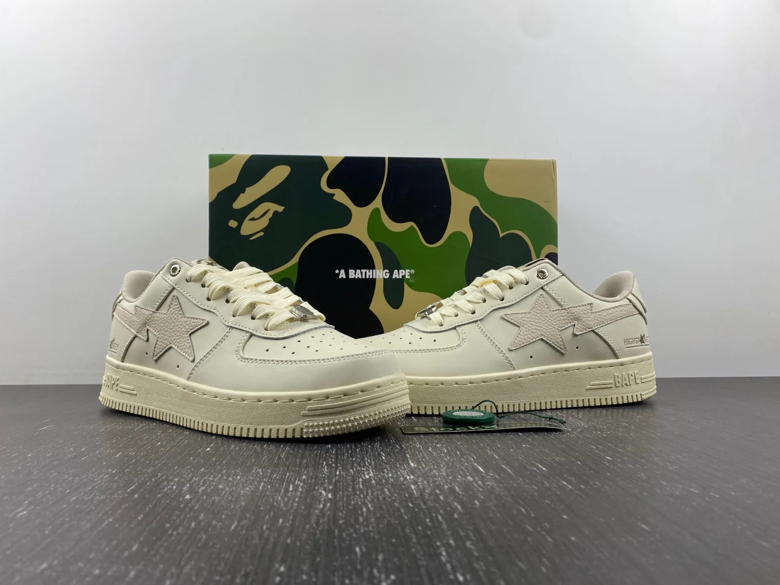BAPE STA “Beige White” — photo 3 of 18