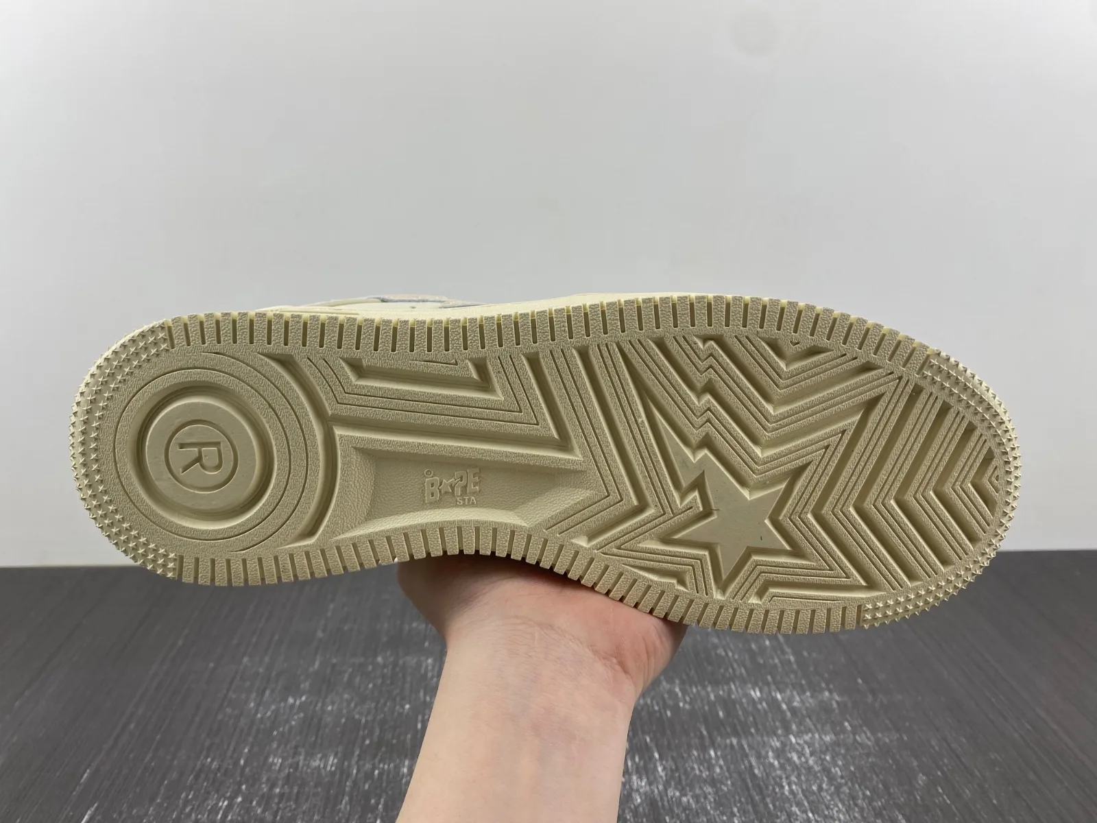 BAPE STA “Beige White” — photo 12 of 18