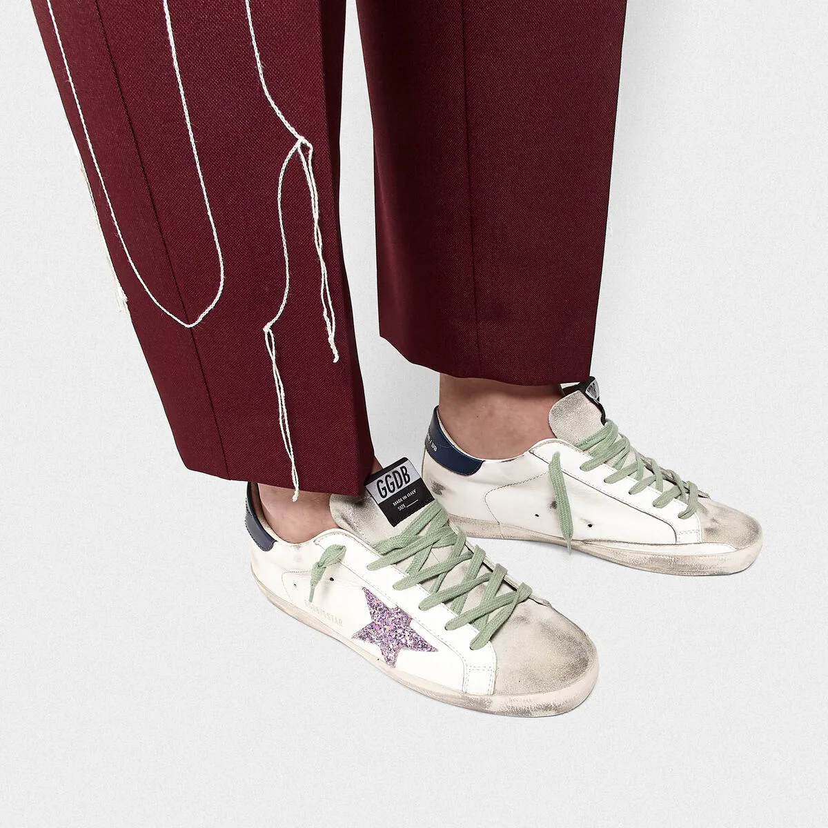 Golden Goose Superstar Sneakers “Blue” — photo 2 of 5