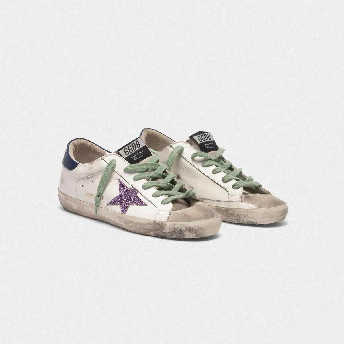 Golden Goose Superstar Sneakers “Blue” — photo 3 of 5