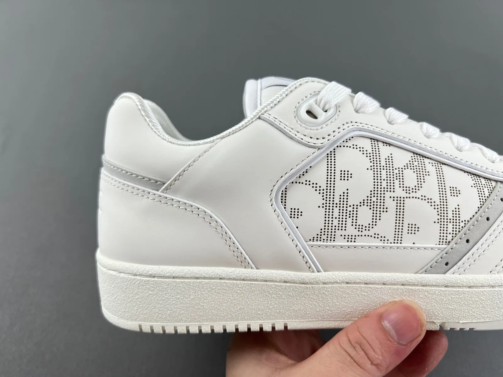 Dior B27 Low Dior Oblique Galaxy “White Silver Grey” — photo 9 of 19