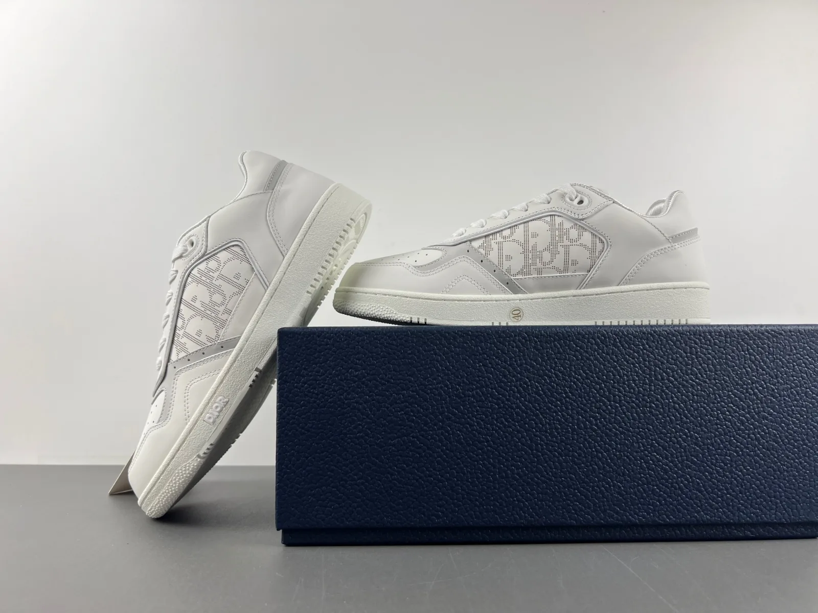 Dior B27 Low Dior Oblique Galaxy “White Silver Grey” — photo 15 of 19