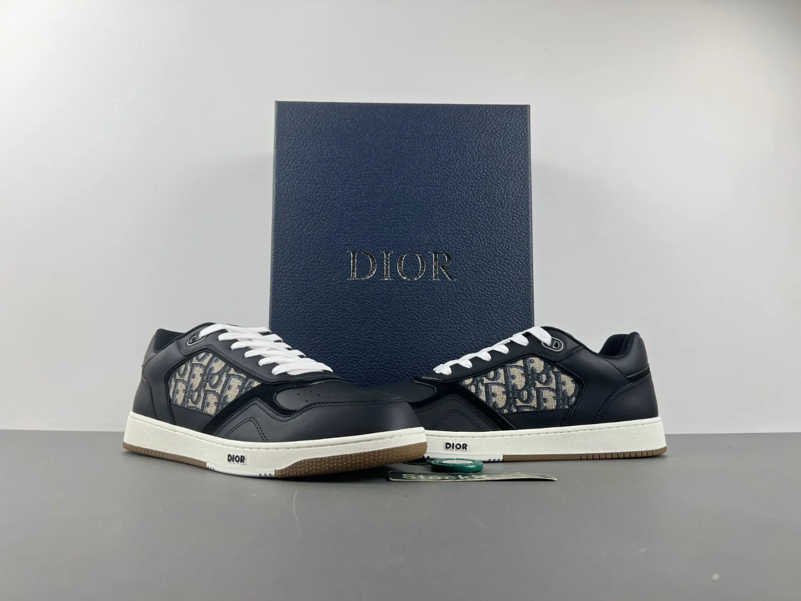 Dior B27 Low Dior Oblique Galaxy “Black White” — photo 5 of 18