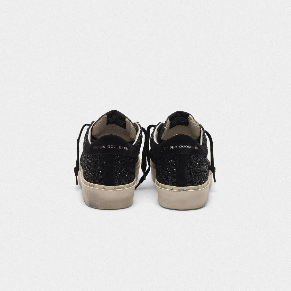 Golden Goose Hi Star Sneakers Black Glitter Upper “Black” — photo 3 of 4