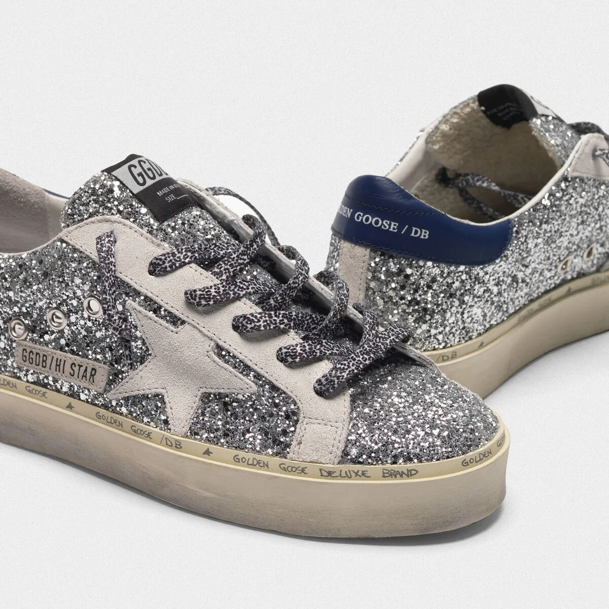 Golden Goose Hi Star Sneakers “White Leopard” — photo 1 of 4