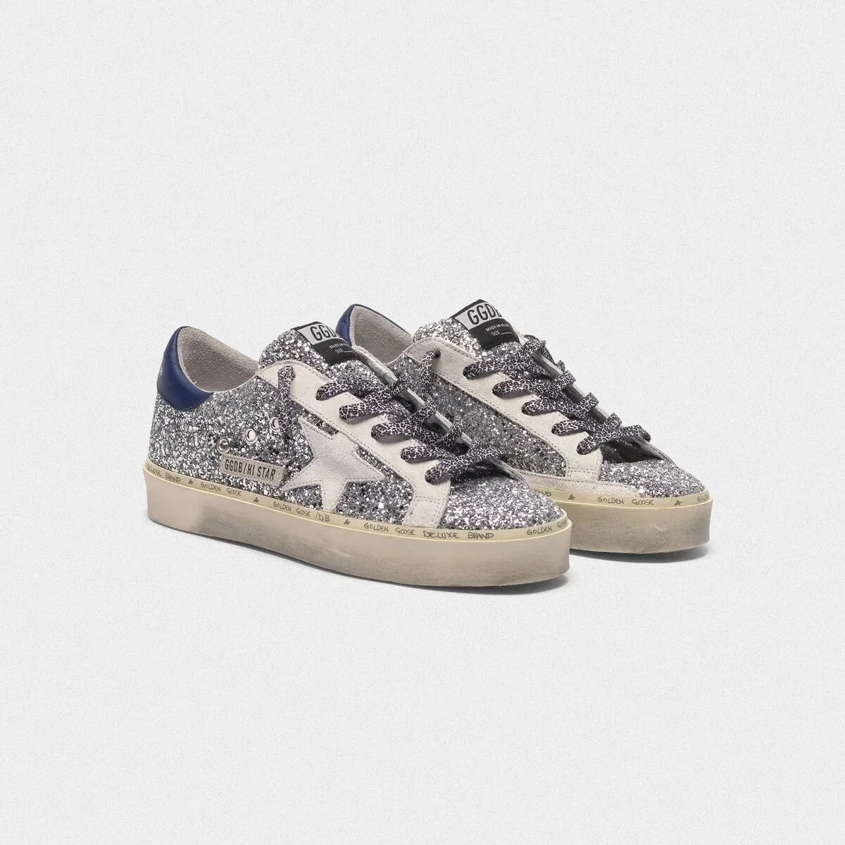 Golden Goose Hi Star Sneakers “White Leopard” — photo 2 of 4