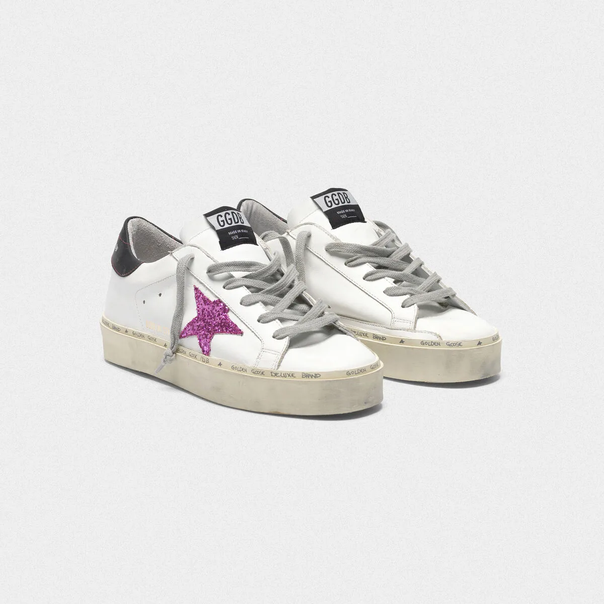 Golden Goose Hi Star Sneakers “Black Pink” — photo 2 of 4