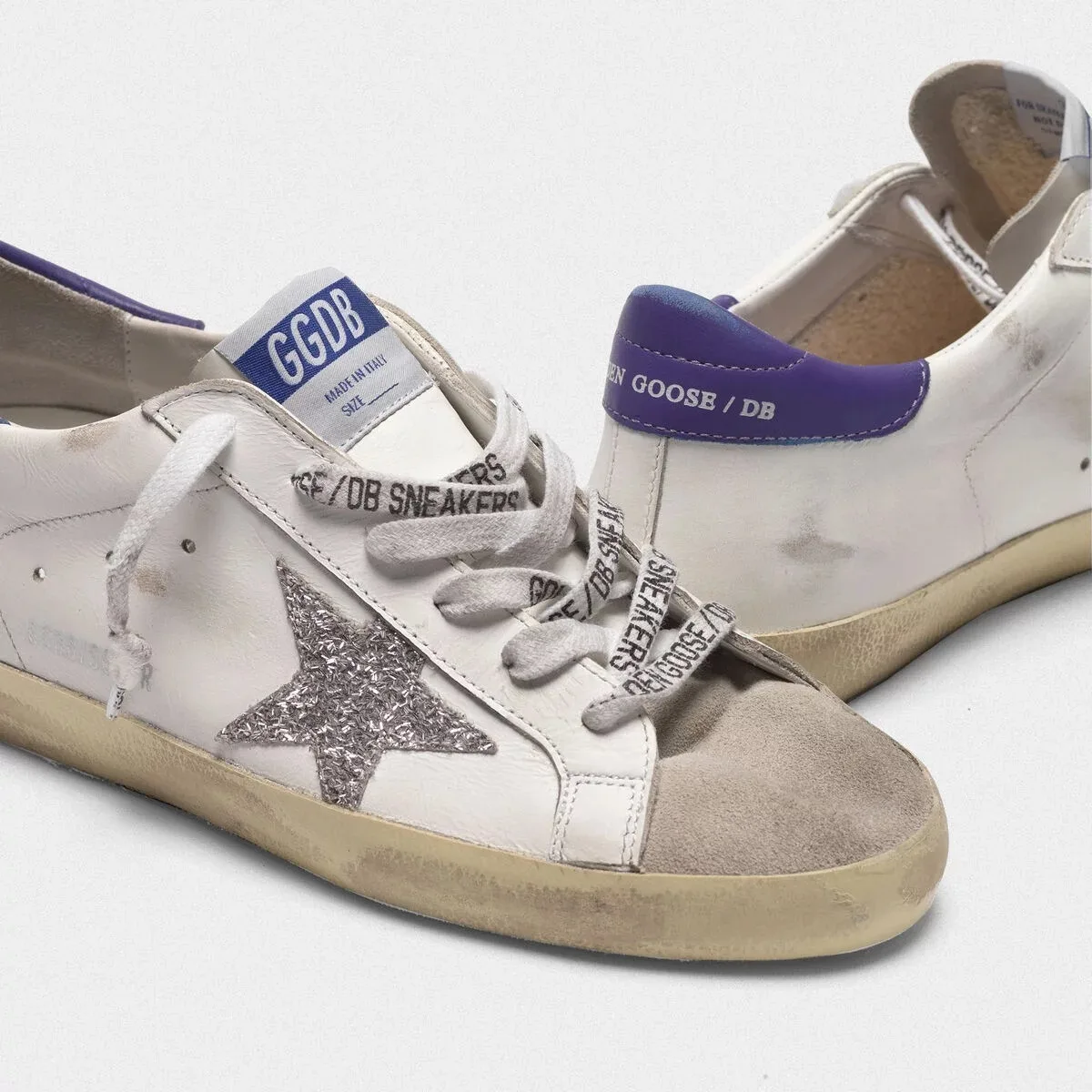 Golden Goose Superstar Sneakers “Purple” — photo 1 of 3