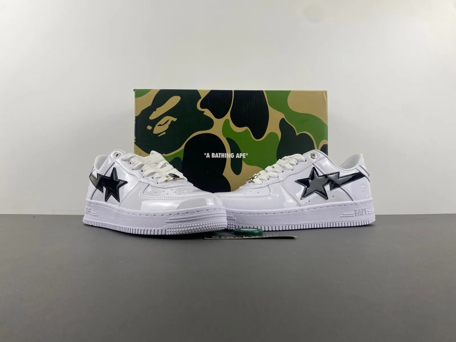 BAPE STA “Full White Black” — photo 3 of 17