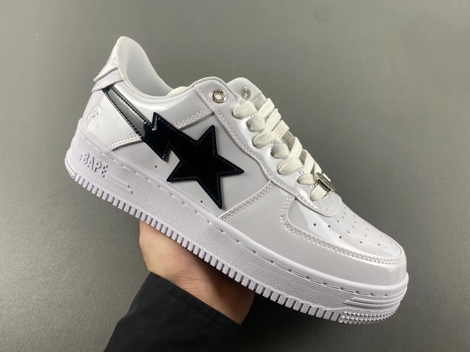 BAPE STA “Full White Black” — photo 5 of 17