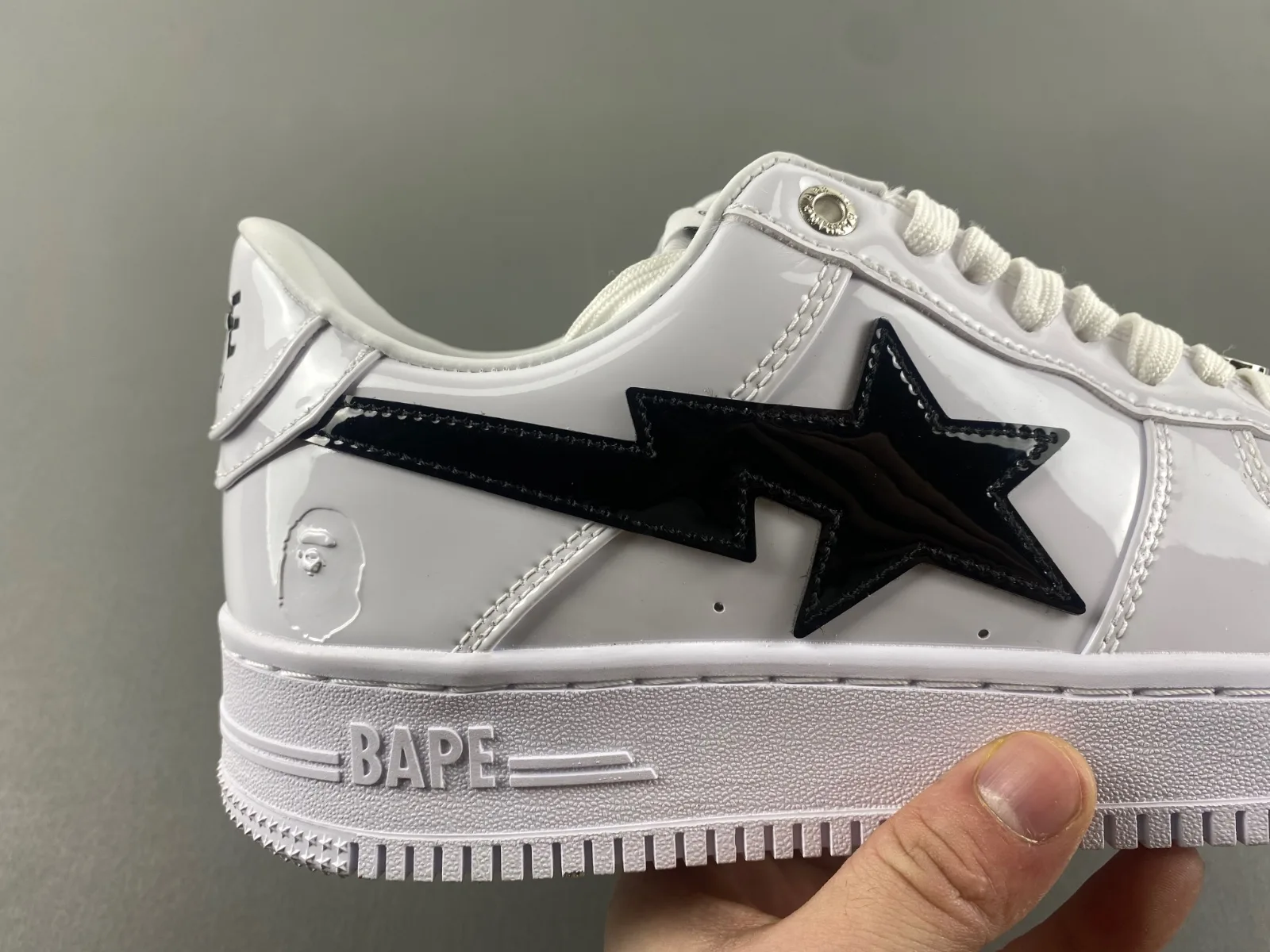 BAPE STA “Full White Black” — photo 8 of 17