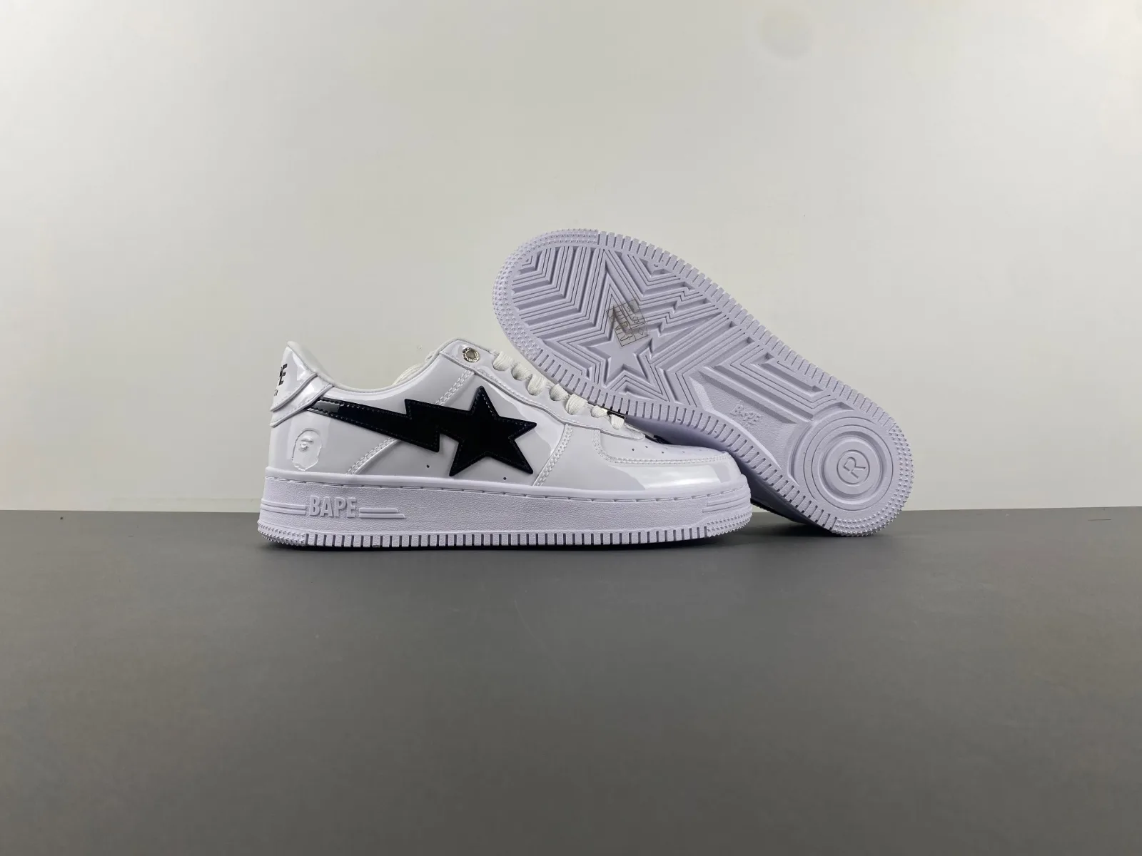 BAPE STA “Full White Black” — photo 13 of 17