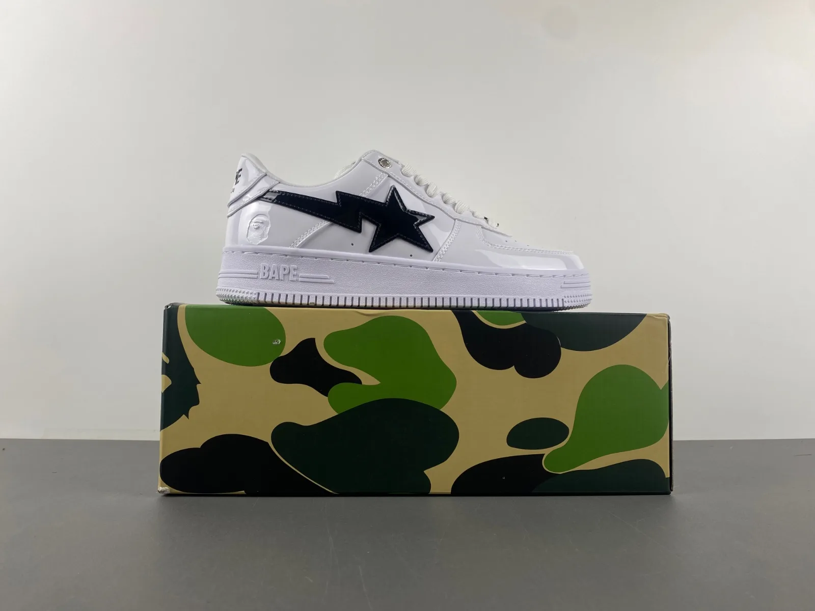 BAPE STA “Full White Black” — photo 16 of 17